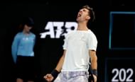 Thanasi Kokkinakis at the 2022 Adelaide International 2.
